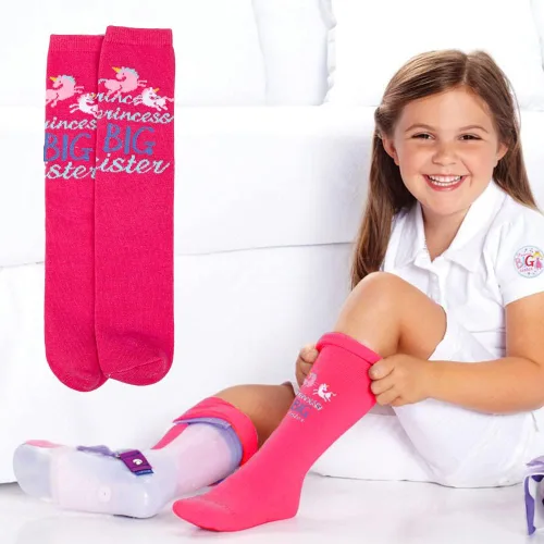 Vista 4 de foci cozi, Anuncio de bebé de hermano mayor, promovido a hermana mayor, regalos de unicornios para niñas