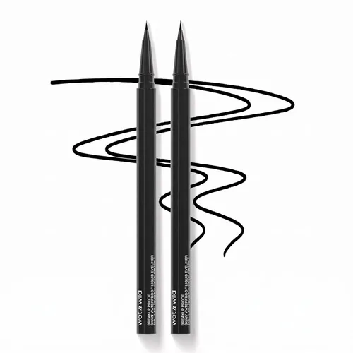 Vista 10 de Wet n Wild Mega Last - Delineador de ojos retráctil a prueba de ruptura, negro más negro