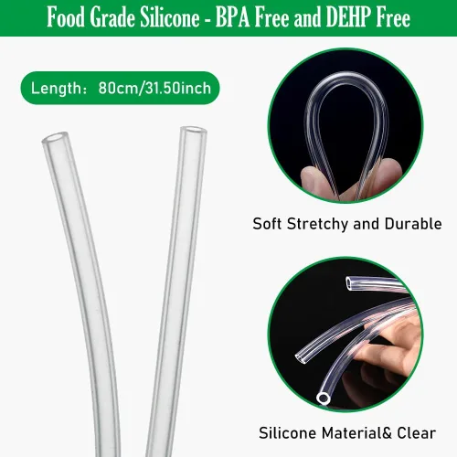 Vista 4 de Protector de reflujo y tubo compatible con extractores de leche Spectra S1 Spectra S2 Spectra 9 Plus, accesorios de repuesto Spectra para extractor