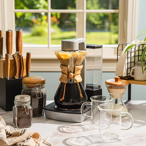 Vista 3 de Chemex Solución de limpieza para cafetera, descalcificador inodoro
