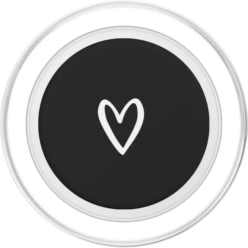 Vista 2 de PopSockets MagSafe PopGrip de corazón blanco para iPhone
