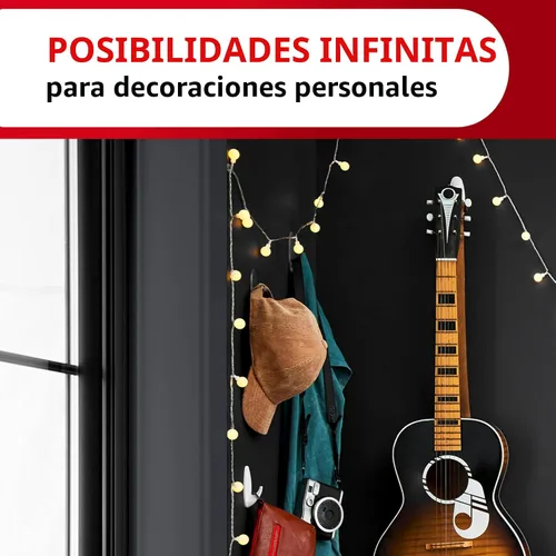 Vista 8 de Gancho para colgar Command para ventana, tamaño mediano, transparente, para exterior Ganchos de pared colgantes sin daños con tiras adhesivas