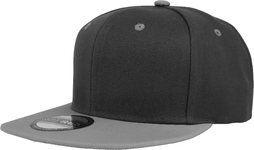 Vista 122 de Gorras Snapback Gelante para Hombres - Gorra de Béisbol con Visera Plana Ajustable - Liso en Blanco Ajustable Negro