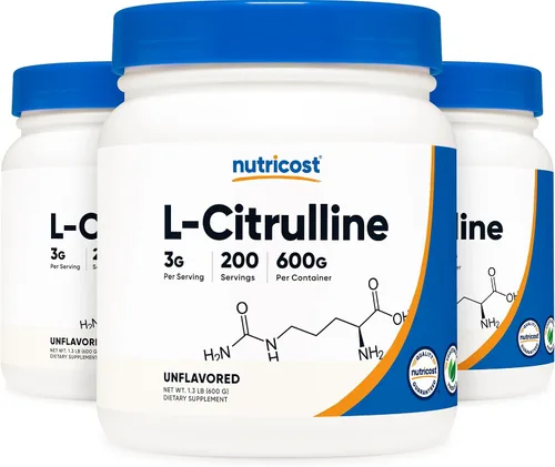 Vista 6 de Nutricost L-citrulina pura (base) en polvo (21.16 oz)