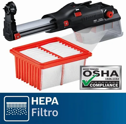 Vista 15 de BOSCH Accesorio para recolección de polvo GDE28D SDS-plus®