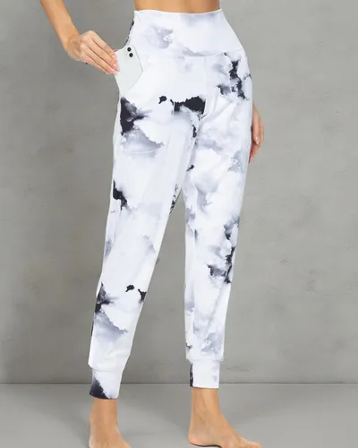 Vista 209 de Kcutteyg - Pantalones deportivos con bolsillos para mujer, diseño suave, ligero y de secado rápido, para entrenamiento, gimnasia, yoga y correr