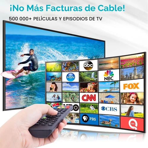Vista 4 de Antena de TV para Smart TV Interior, Antena digital para canales locales