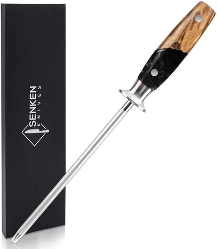 Vista 7 de SENKEN - Cuchillo profesional de esmeril de acero para afilar, increíblemente fuerte para afilar y afilar cuchillos de hasta 63 HRC incluyendo todos