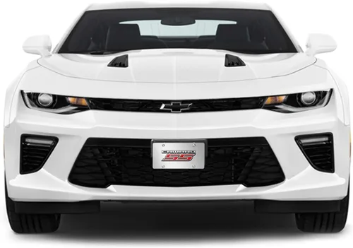 Vista 4 de iPick Image Para Chevrolet Camaro SS 2010 Espejo Cromo Placa de Metal