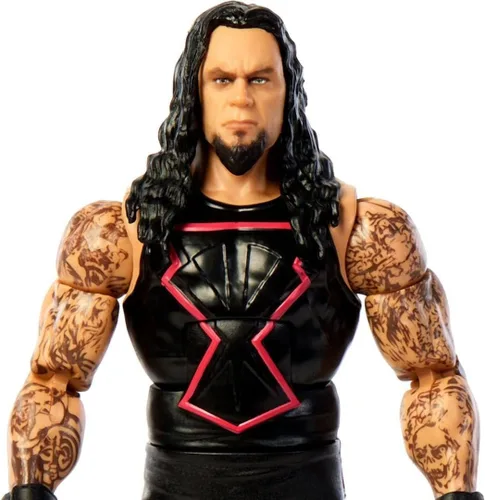 Vista 5 de Mattel WWE Elite Collection Greatest Hits - HPC50 - Figura de lucha articulada de 6 pulgadas - Personaje de Undertaker