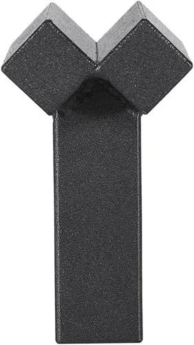 Vista 4 de Yoursme Blacksmith Hardy V Swage Forming Stake Forming Stake Fuller Cuchillo Making, hoja, armadura, yunque de forja