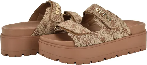 Vista 3 de Guess Sandalias Faxon para mujer Marrón medio