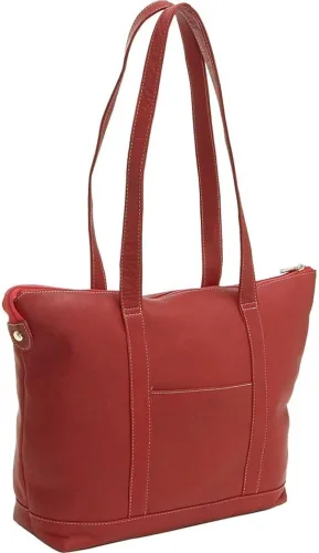 Vista 3 de Le Donne Bolso de mano mediano de cuero - Bolso de mujer de cuero Vaquetta colombiano