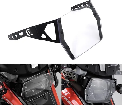 Vista 2 de Motorcycle Headlight Head Light Guard Protector Cover Protection Grill for Suzuki V-Strom DL1050XT DL1050A 2019 2020 (Color : White)