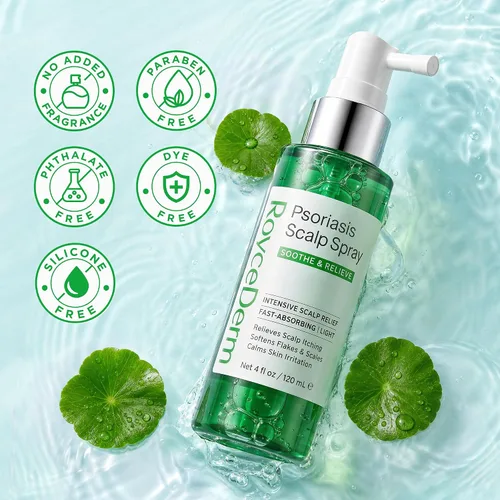 Vista 6 de RoyceDerm Spray de tratamiento de la psoriasis del cuero cabelludo