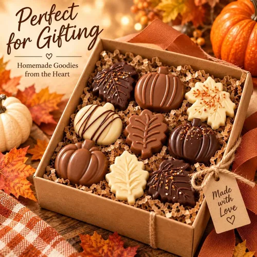 Vista 7 de Crethinkaty 1 molde de silicona para chocolate con 6 cavidades de calabaza, hojas, hojas de arce, moldes para bricolaje, chocolate, dulces, gelatina