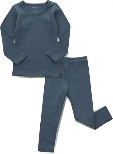 Vista 71 de AVAUMA - Pijama para niños y niñas de algodón básico para uso diario