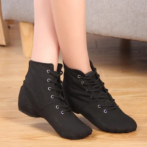 Vista 4 de Zapatos de los niños Zapatos de baile caliente de baile Ballet Performance Zapatos de interior Zapatos de baile de yoga Zapatos de vestir blancos