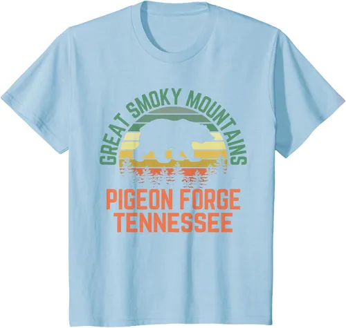 Vista 9 de Camiseta Pigeon Forge Great Smoky Mountains National Park Tennessee, Negro, S