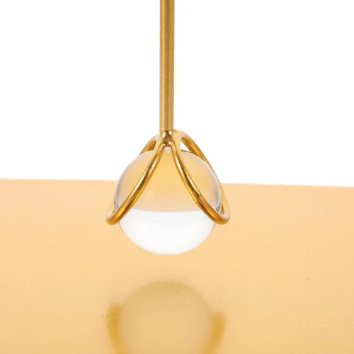 Vista 8 de Decorative Metal Napkin Holder for Paper Napkins, Gold Square Desktop Tissue Dispenser for Kitchen and Dining Table Use