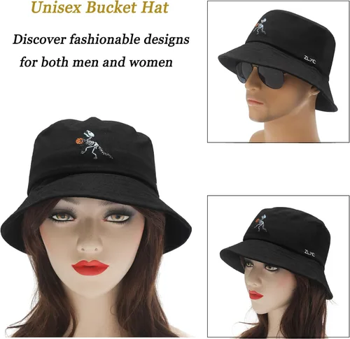Vista 178 de ZLYC Gorra de pescador bordada de moda unisex para hombres y mujeres