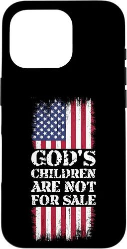 Vista 20 de God's Children are Not for Sale Funny Quote God's Children Case for iPhone 17