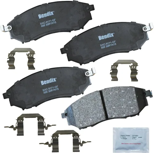 Vista 244 de Bendix - Pastillas de freno Priority1 CFM149 para Blue Bird TC1000, Chevrolet C30, Pickup, C35, C3500HD, G30, Van, K30, P30, R30, R3500, V30, V3500