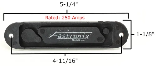 Vista 4 de Fastronix 12 Terminal Ground Terminal Distribution Block Kit (Pack of 3)