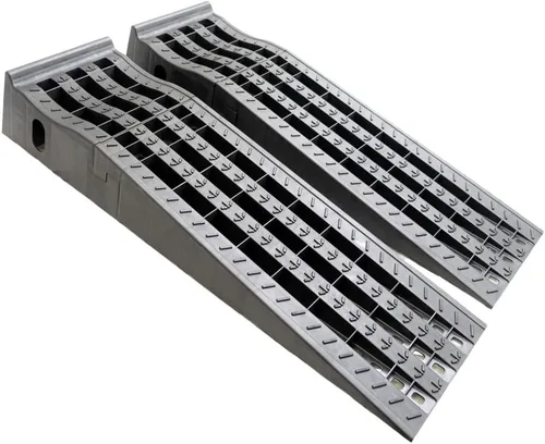 Vista 8 de Megan Racing - Rampa de servicio automático desmontable de perfil bajo universal de 2 piezas