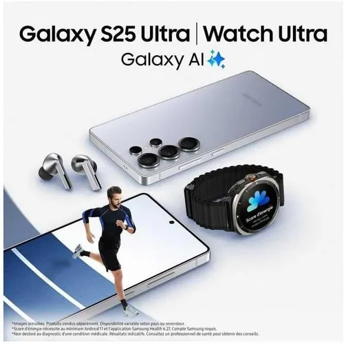 Vista 6 de Samsung Galaxy S25 Ultra 17.5 cm (6.9") Dual Sim Android 15 5G, W129184576 ((6.9) Dual Sim Android 15 5G USB Tipo-C 12 Gb 256 Gb 5000 Mah Azul, Plata
