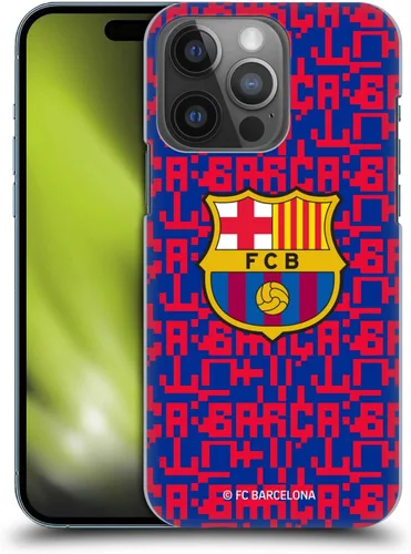 Vista 11 de Head Case Designs Funda rígida con licencia oficial del FC Barcelona Barca Crest Graphics compatible con Apple iPhone 14 Pro Escudo del Barca