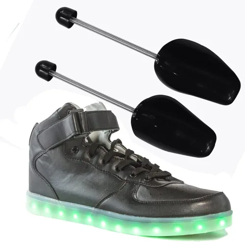 Vista 7 de Árboles de zapatos para zapatillas de deporte Shaper de plástico para hombres zapato ensanchador forma arranque titular prevenir arrugas