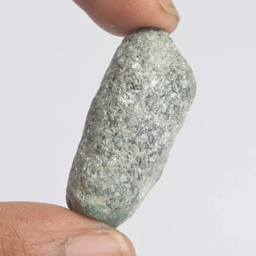 Vista 2 de Una fuchsita esmeralda verde de alta calidad de 6050 quilates fuchita esmeralda natural piedra preciosa en bruto sin cortar Piedra preciosa Zambian