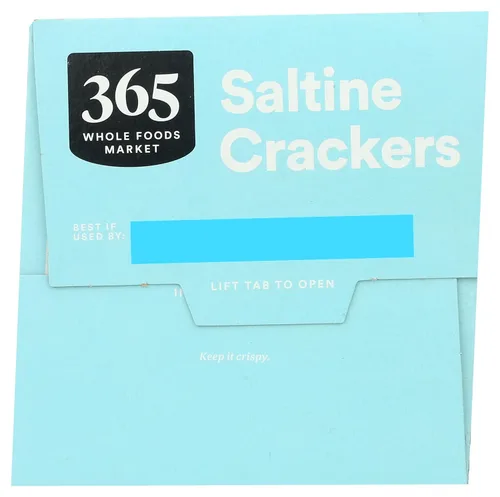 Vista 4 de 365 by Whole Foods Market, Galletas saladas tipo Saltine, 16 onzas