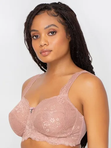 Vista 3 de Curvy Couture Bralette alisador de encaje de lujo para mujer