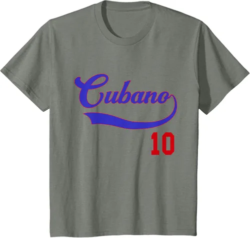 Vista 26 de Camiseta de hombre Cubano de Béisbol con argot Asere Cubano Cuba, Blanco, S