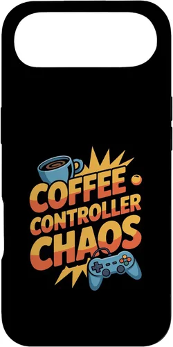 Vista 26 de Coffee Controller and Chaos Gamer Parents Mom and Dad Case for iPhone XR