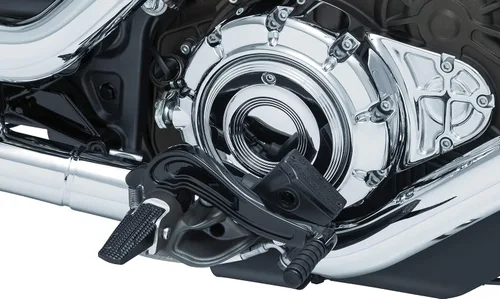 Vista 6 de Kuryakyn Control de pie de motocicleta 8965: controles medios para motocicletas Indian Scout 2015-19, negro