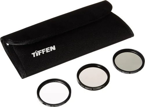 Vista 5 de Tiffen Kit de filtro digital Essentials para 2.283 in (protector UV + polarizador circular + densidad neutra 0.6)