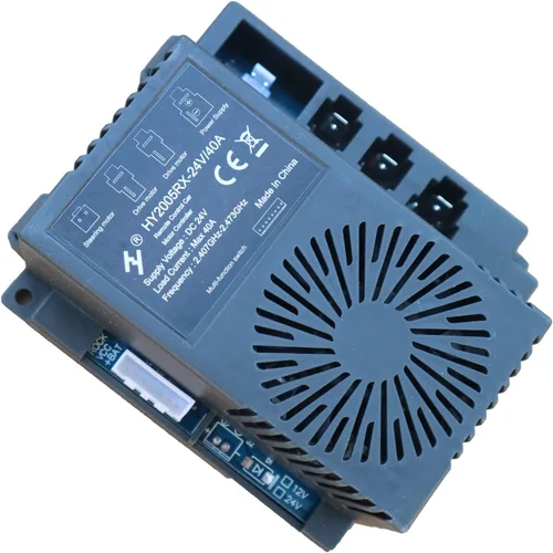 Vista 2 de HY2005RX-24V/40A 2.4G Control remoto blanco y receptor, para niños, caja de control de 24 V, accesorios de placa base, piezas de repuesto