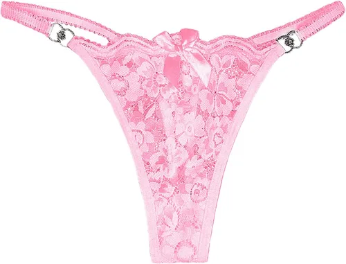 Vista 7 de Banamic Tangas de tanga para mujer, bragas con espalda en T, ropa interior sin costuras de cintura baja sexy