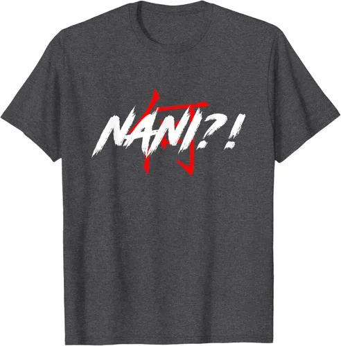 Vista 36 de Nani Meme Anime Japanese Camiseta, Negro, S