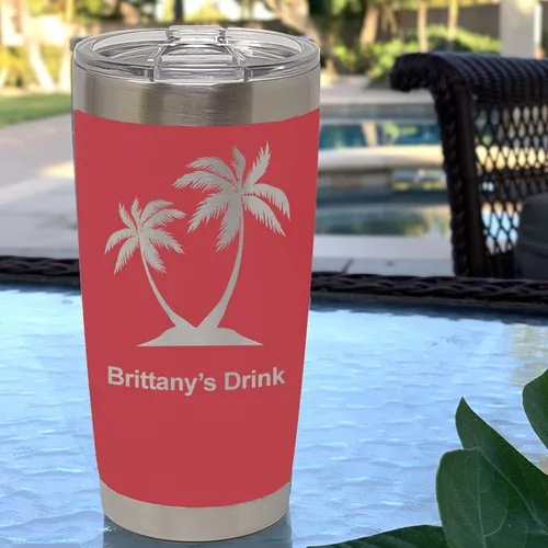 Vista 65 de LaserGram Vaso aislado al vacío de 20 onzas, notas musicales, grabado personalizado incluido (negro)