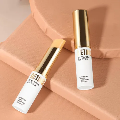 Vista 9 de VSTYLE Retinol Eye Stick, crema bálsamo corporal hidratante para labios culpa cuello crema portátil ojo piel palo anti-arrugas eliminación de ojeras