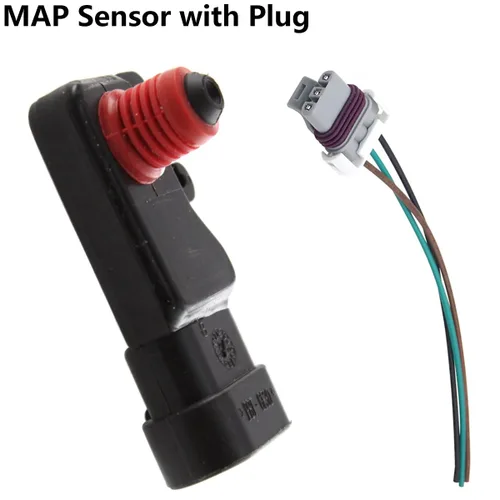 Vista 6 de Sensor de mapa de presión de aire absoluta del colector 213-331 16212460 12614970 compatible con Cavalier Impala Colorado Camaro Rainier Sonoma