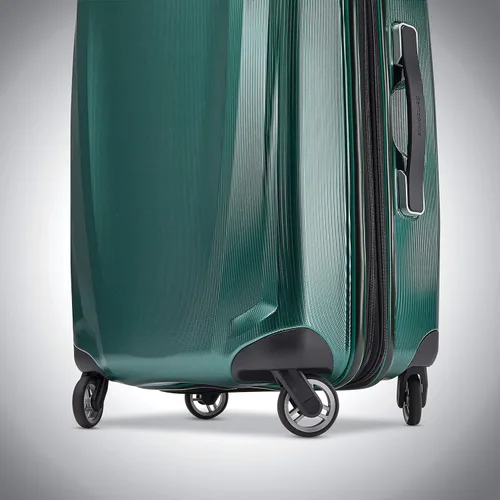 Vista 6 de Samsonite Winfield 3 DLX Hardside - Equipaje expandible con ruedas, Esmeralda), 120754-L413