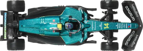 Vista 3 de Hot Wheels Premium Aston Martin Aramco Formula One Team - Paquete de 2