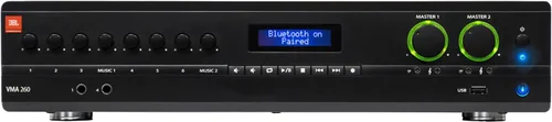 Vista 7 de JBL Mezclador/amplificador profesional VMA160 de 5 entradas y 60 vatios
