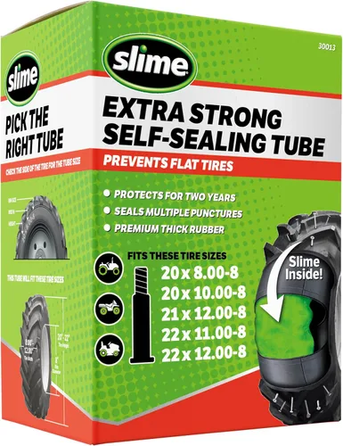 Vista 9 de Slime 30010 Tubo interior para carretillas, camiones de mano, compresores, cortacéspedes, scooters, remolques y más, extra fuerte, incluye sellador