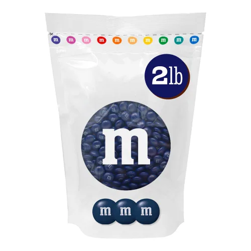 Vista 18 de M&M's - Bolsa de dulces de un solo color, de chocolate con leche, a granel.